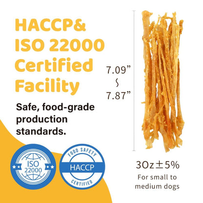 iPaw Turkey Tendon for Dogs Value Pack, All Natural Human Grade Puppy Chew