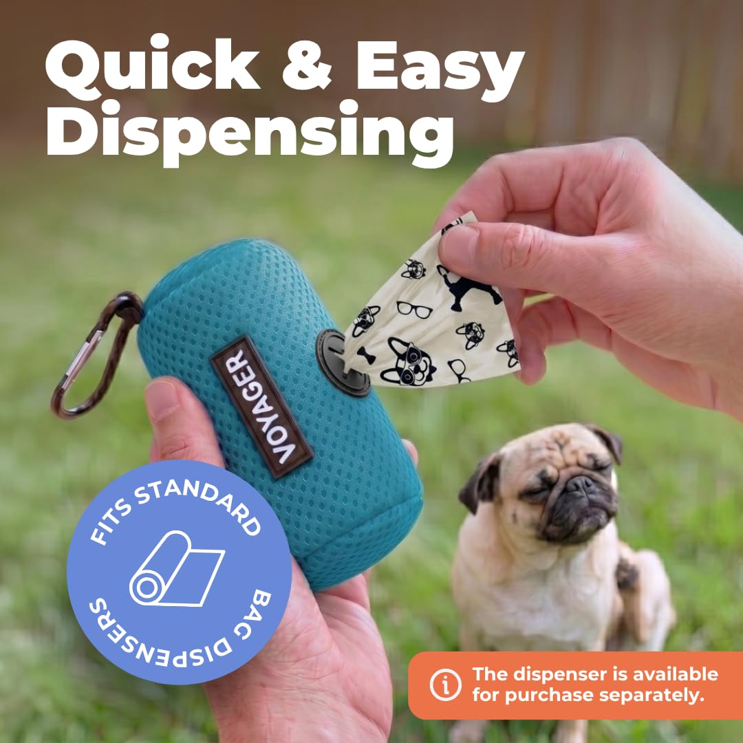 Best Pet Supplies GRS Poop Bags for Dogs - 600 Count, Green, Unscented