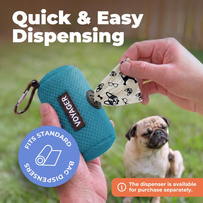 Best Pet Supplies GRS Poop Bags for Dogs - 600 Count, Green, Unscented