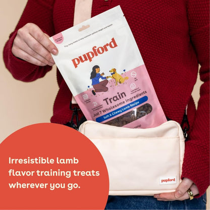 Pupford Soft & Chewy Training Treats for Dogs & Puppies (Lamb, 5 oz)
