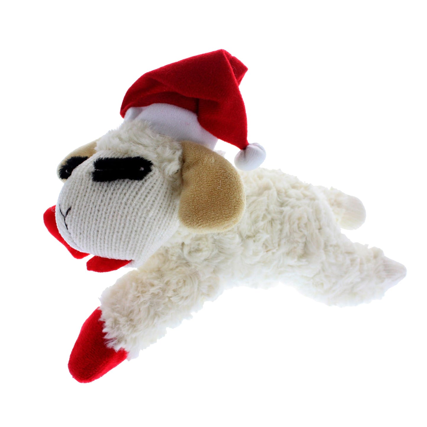 Multipet Lamb Chop Dog Plush Toy - Squeaky Toy for All Dogs - Extra Soft Plush - Stuffed Animal for Cuddling & Playing - Jumbo (24", Cream)