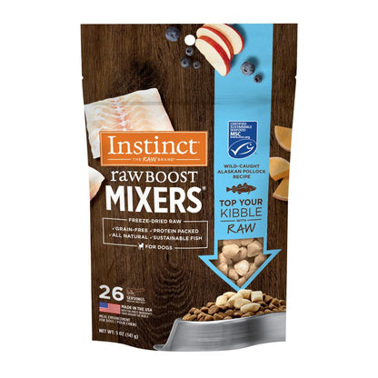 Instinct Freeze Dried Mixers, Dog Food Toppers, Beef, 6 oz. Bag