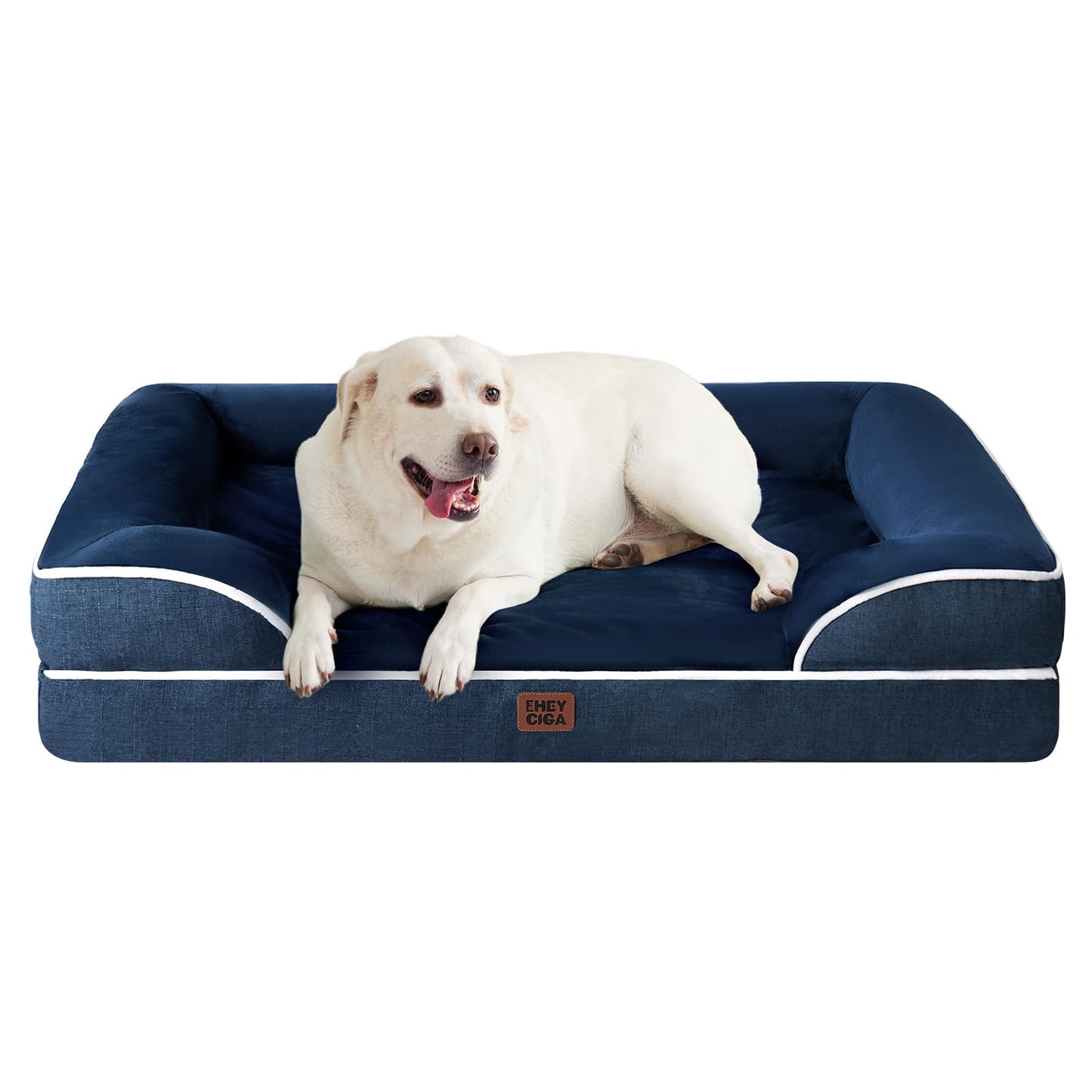 EHEYCIGA Orthopedic Small Dog Bed, Waterproof Memory Foam Washable Pet Beds