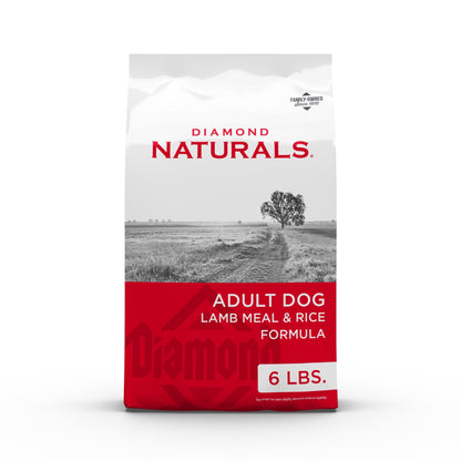 Diamond Naturals Small Breed Adult Dry Dog Food, Chicken & Rice, 18lb