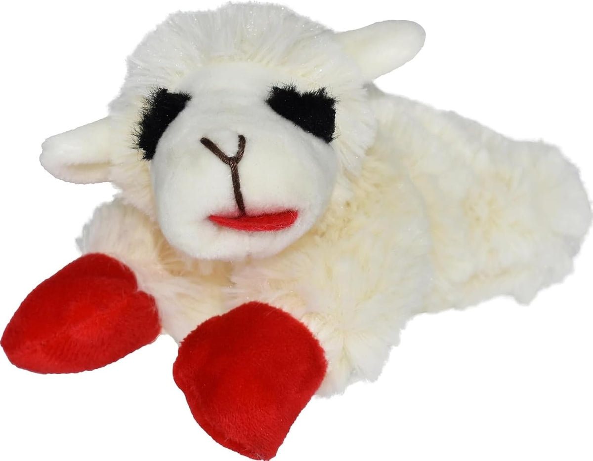 Multipet Lamb Chop Dog Plush Toy - Squeaky Toy