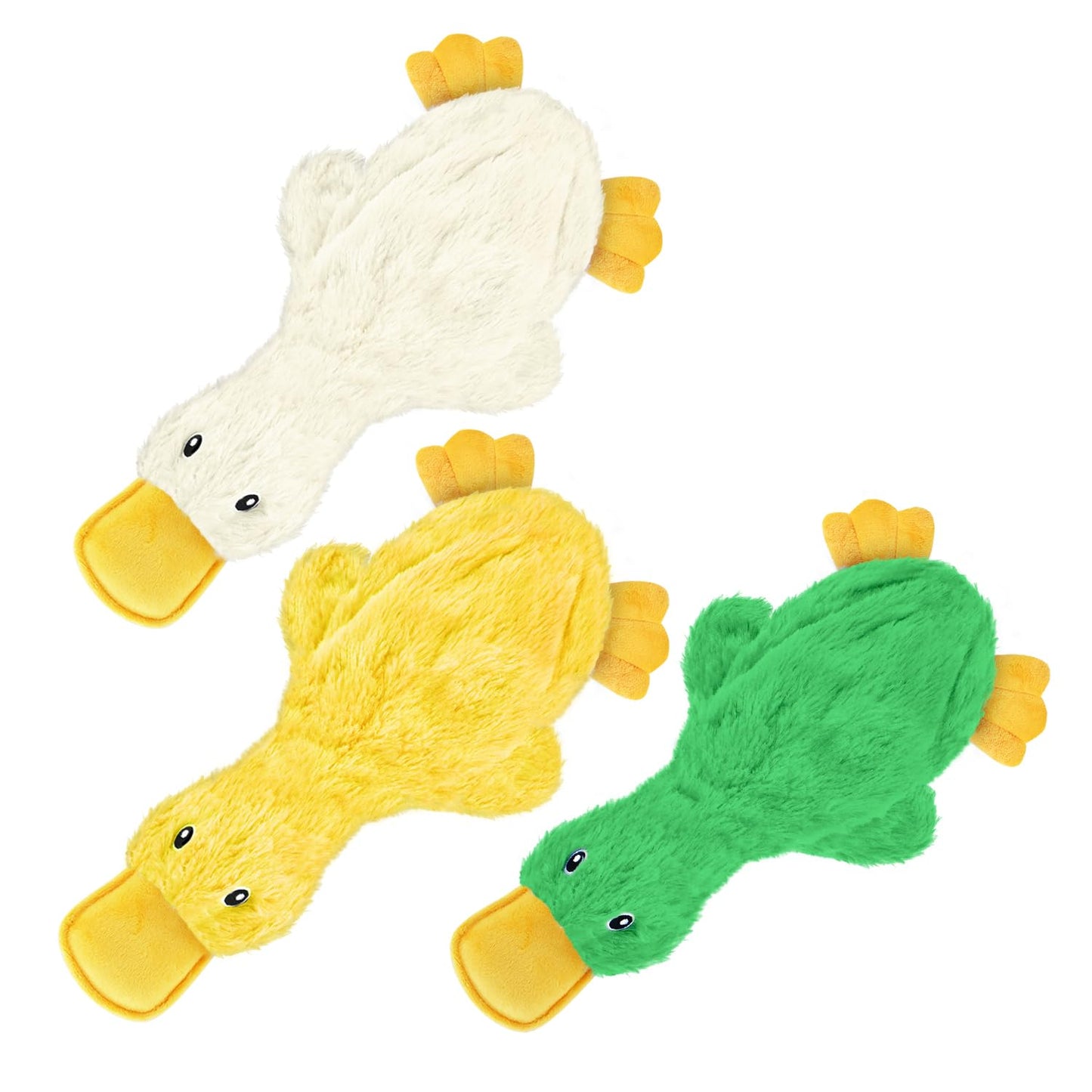Best Pet Supplies Bunny Buddy Squeaky Plush Dog Toy - Beige, Small