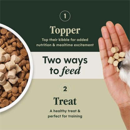 Instinct Freeze Dried Mixers, Dog Food Toppers, Beef, 6 oz. Bag