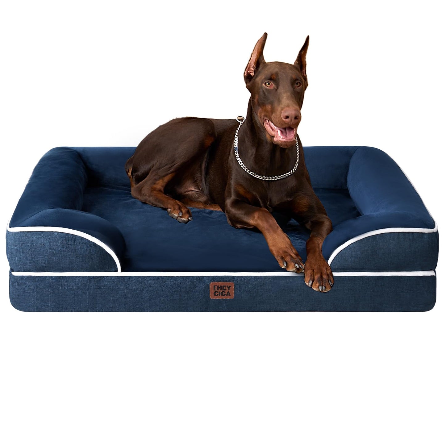 EHEYCIGA Orthopedic Small Dog Bed, Waterproof Memory Foam Washable Pet Beds