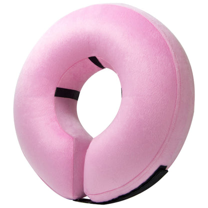 BENCMATE Inflatable Dog Cone Collar Alternative After Surgery Medium, Flag