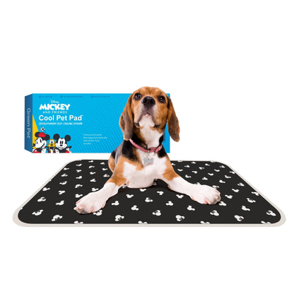 The Green Pet Shop Cool Pet Pad - Medium, Sage Grey - Self-Cooling, Pressure Activated Mat for Dogs & Cats from 21-45 lbs - Non-Toxic Gel, No Water Needed