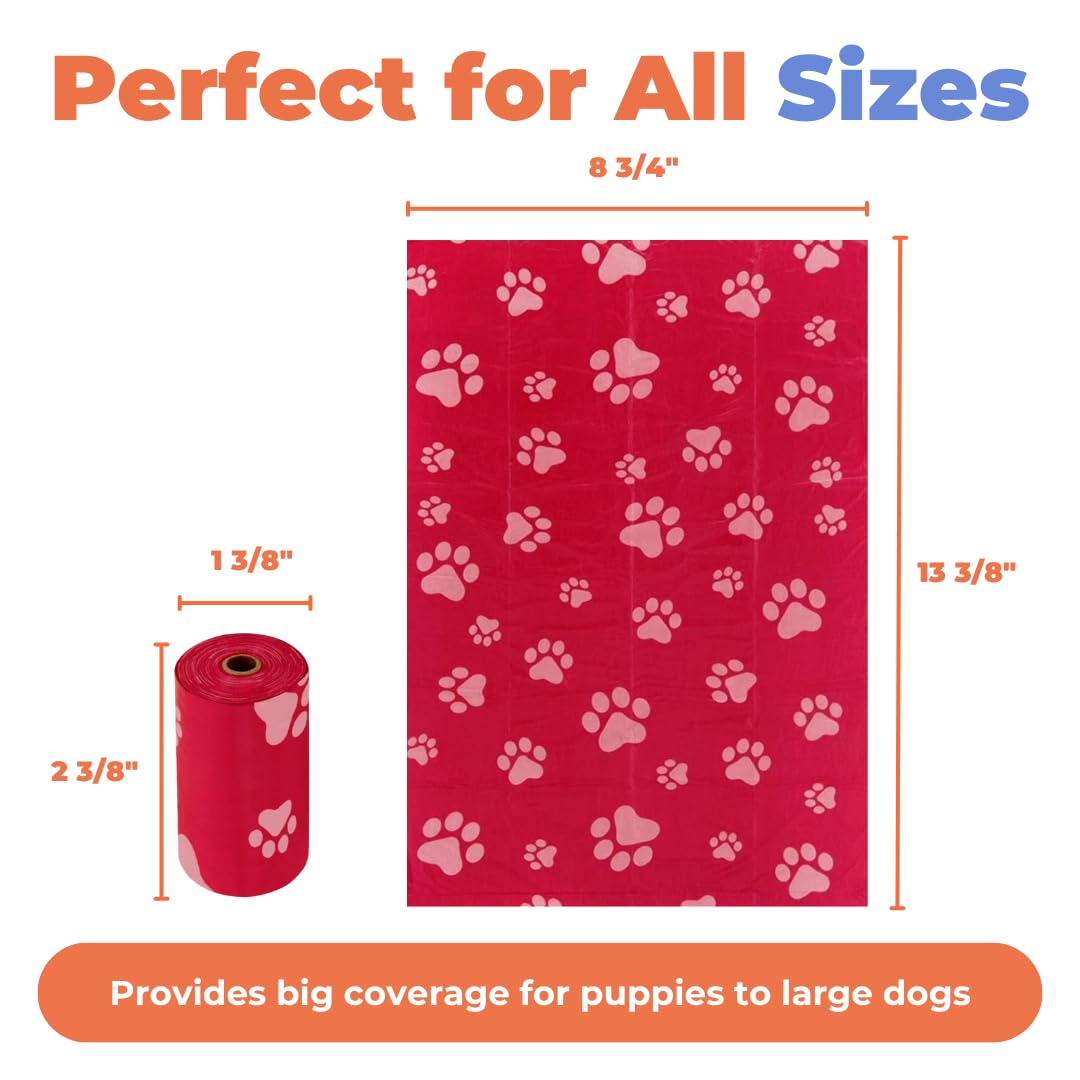 Best Pet Supplies GRS Poop Bags for Dogs - 600 Count, Green, Unscented