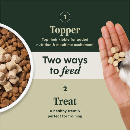 Instinct Freeze Dried Mixers, Dog Food Toppers, Beef, 6 oz. Bag