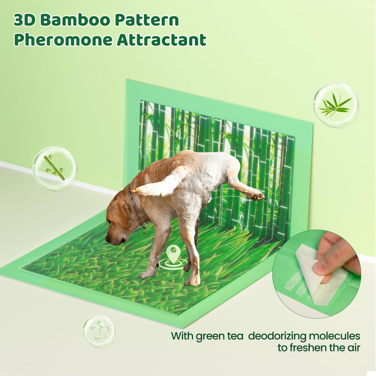 Dog Pee Pads for Dogs Extra Large 31"x47" Count with Tabs