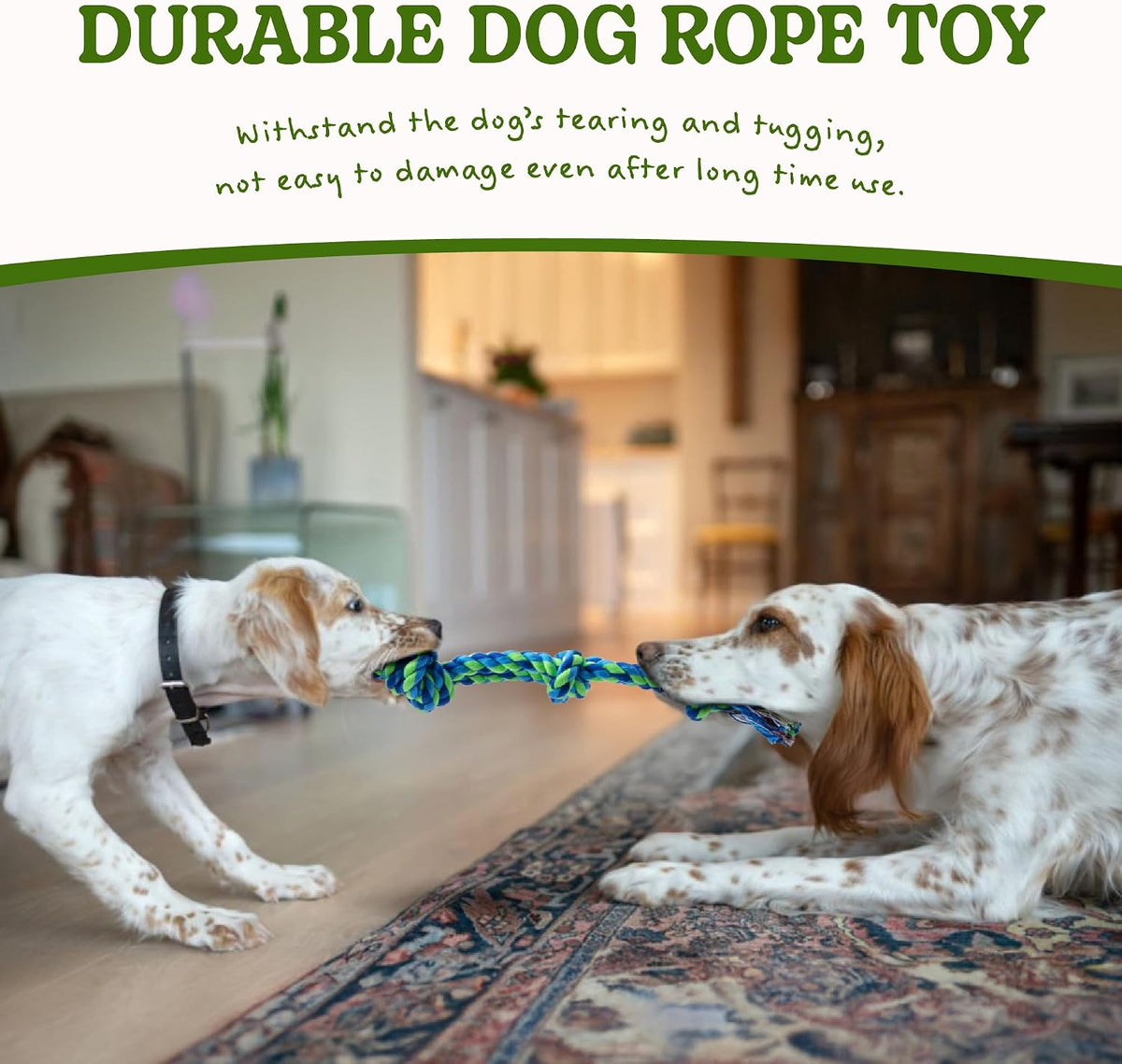 SHARLOVY Large Tough Chew Toys for Aggressive Chewers, 9 Pack Dog Rope Toys