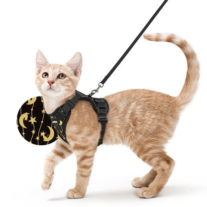 rabbitgoo Cat Harness and Leash Set, Escape Proof Vest, Emerald
