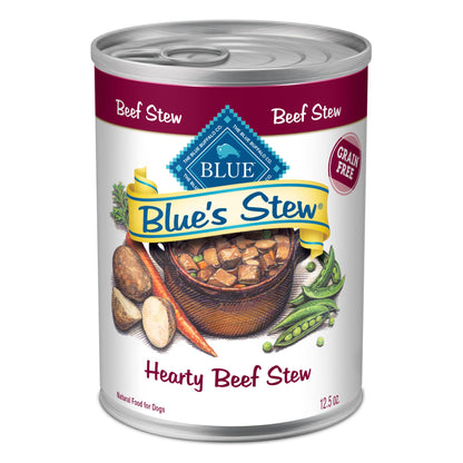 Blue Buffalo Blue's Stew Variety Pack Wet Dog Food, 12.5 oz, 6 ct