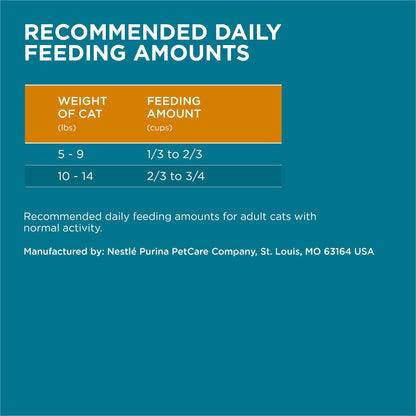 Purina ONE Tender Selects Dry Cat Food, Chicken, 7 lb Bag