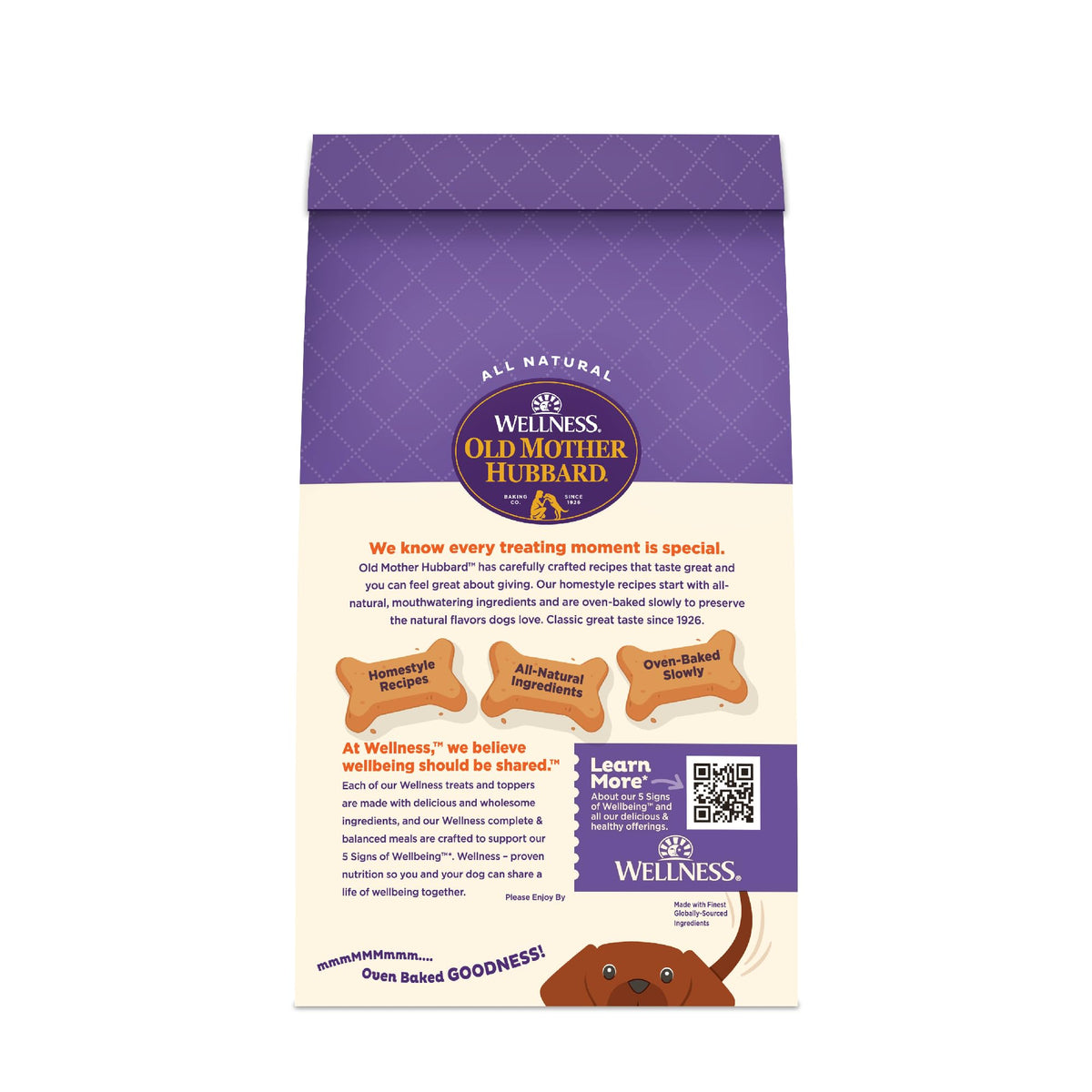 Old Mother Hubbard Wellness P-Nuttier Dog Biscuits, Natural, Training Treats, Peanut Butter Flavor, Mini Size, (20 Ounce Bag)