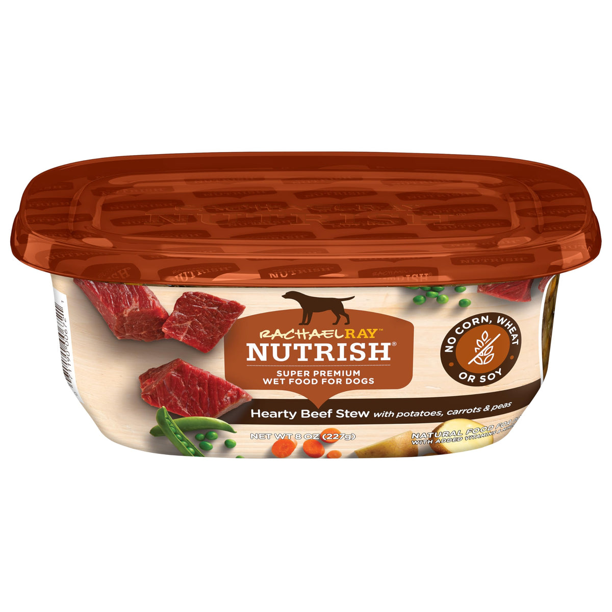 Nutrish Chicken Paw Pie Wet Dog Food, 8 oz. Tub (Pack of 8) (Rachael Ray)