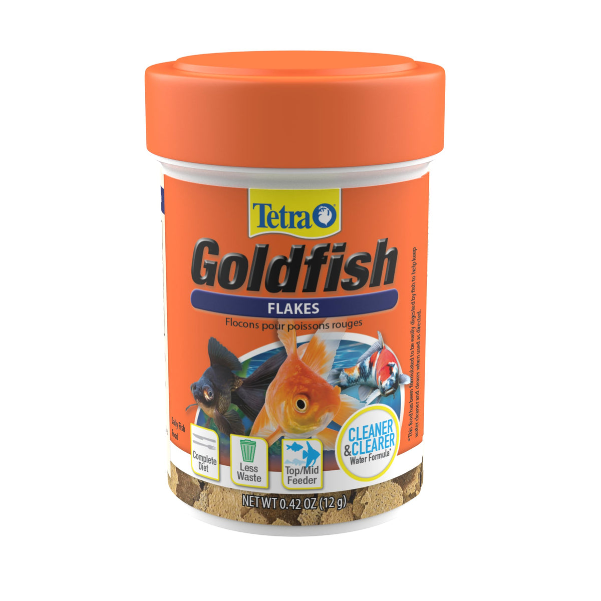Tetra Goldfish Flakes Fish Food, 7.06 oz