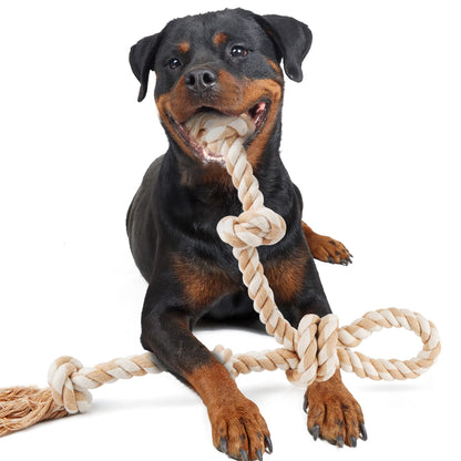 Fida Dog Rope Toys for Aggressive Chewers, Chew Toys for Large Medium Dogs