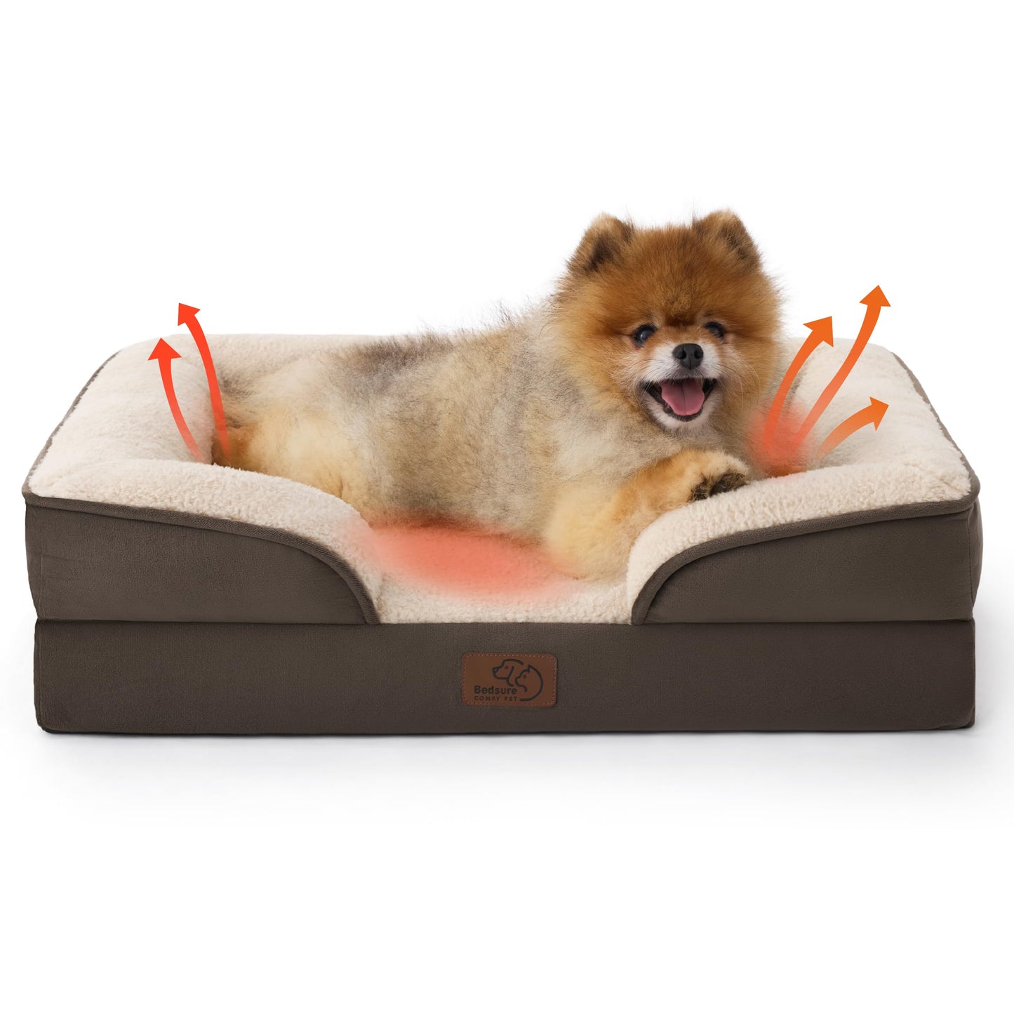 Bedsure Orthopedic Dog Beds for Small Dogs Washable Original Design