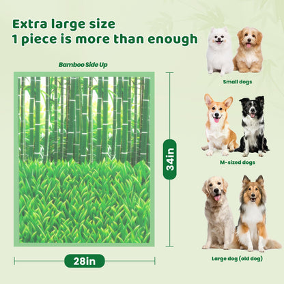 Dog Pee Pads for Dogs Extra Large 31"x47" Count with Tabs