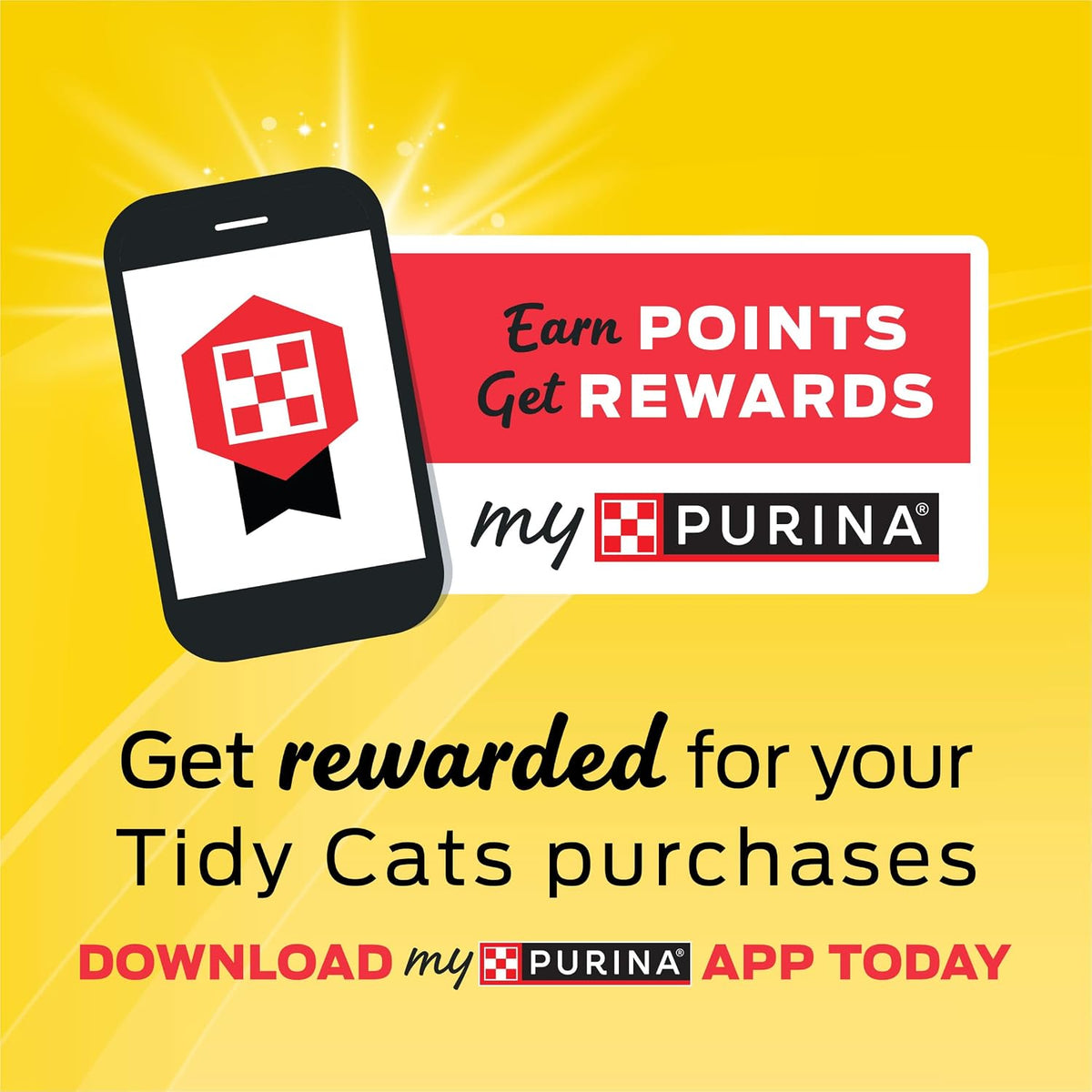 Purina Tidy Cats Free and Clean Unscented Clumping Cat Litter, 38 lb Box