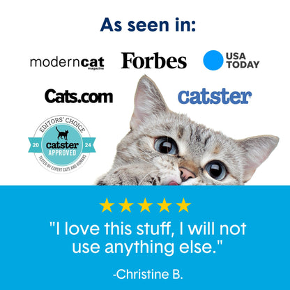 Boxie Premium Unscented Clumping Cat Litter 30+ Day Odor Control 16 lb
