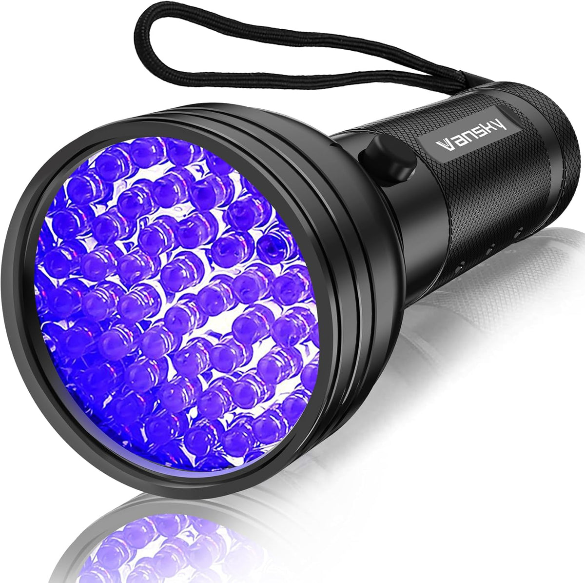Vansky UV Light Stain Detector: 51 LED Black Light Finds Hidden Pet Urine