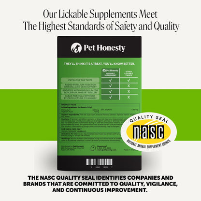 Cat Hairball Remedy Treats - Dual Texture Crunchy Creamy Hairball Treatment for Cats, Furball Relief Control Supplement with Fiber, Fish Oil for Indoor Cats Skin Coat Digestion (90-Day Supply)