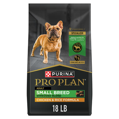 Purina Pro Plan Small Breed Weight Management Dry Dog Food, 18 lb Bag