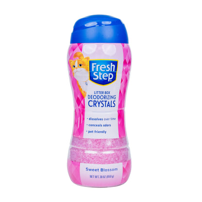 Fresh Step Cat Litter Crystals Deodorizer, Fresh Scent, 15 Oz