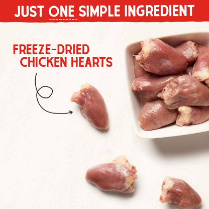 Stella & Chewy's Freeze-Dried Raw Chicken Breast Dog Treats - Single Ingredient, No Additives - Premium Training Treats - Perfect For Picky Eaters - 2.75oz Bag