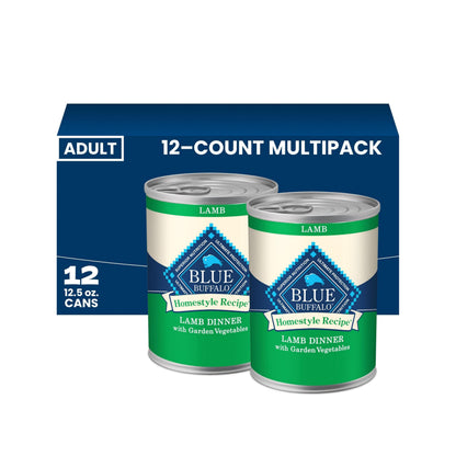 Blue Buffalo Homestyle Recipe Variety Pack Wet Dog Food, 12.5 oz, 6 ct