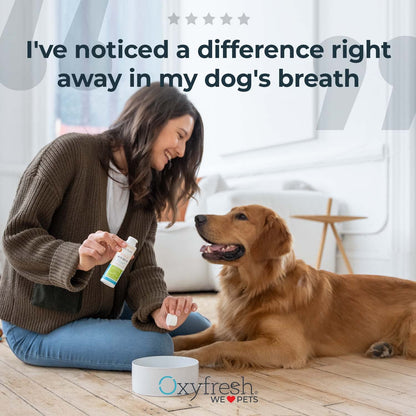 Oxyfresh Pro Dental Powder for Dogs & Cats – Teeth Cleaning Plaque Off