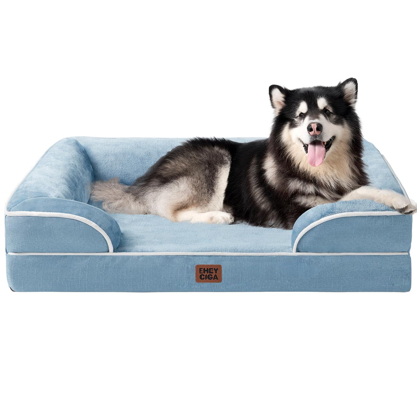 EHEYCIGA Orthopedic Small Dog Bed, Waterproof Memory Foam Washable Pet Beds