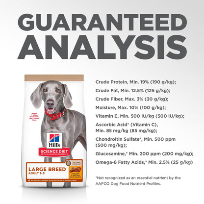 Hill's Science Diet Large Breed Dry Dog Food