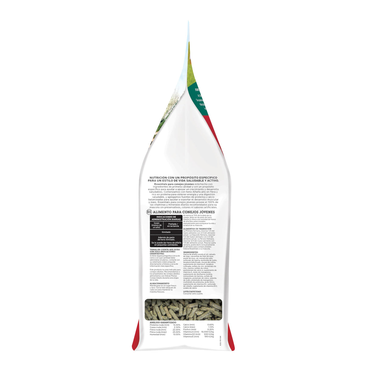 Oxbow Essentials Adult Rabbit Food, Timothy Hay Rabbit Pellets, USA, 5 lb