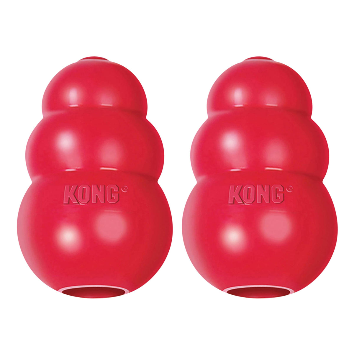 KONG Classic Stuffable Dog Toy, Natural Rubber Chew, for Large Dogs