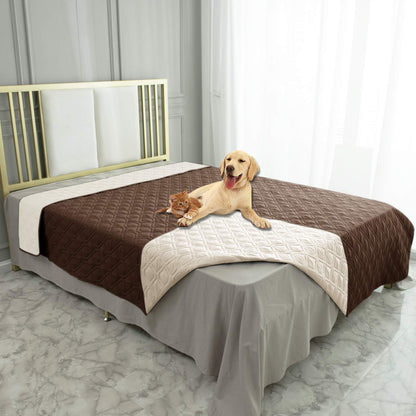Ameritex Waterproof Dog Bed Blankets Cover for Bed Couch Sofa Reversible
