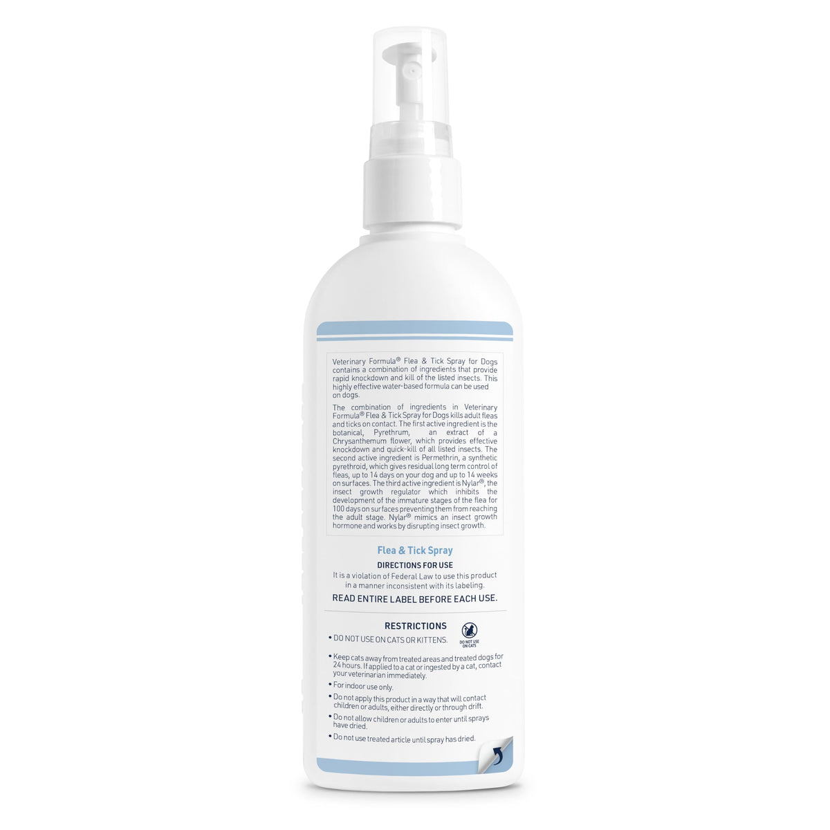 Veterinary Formula Flea and Tick Shampoo for Dogs and Cats, 16 oz