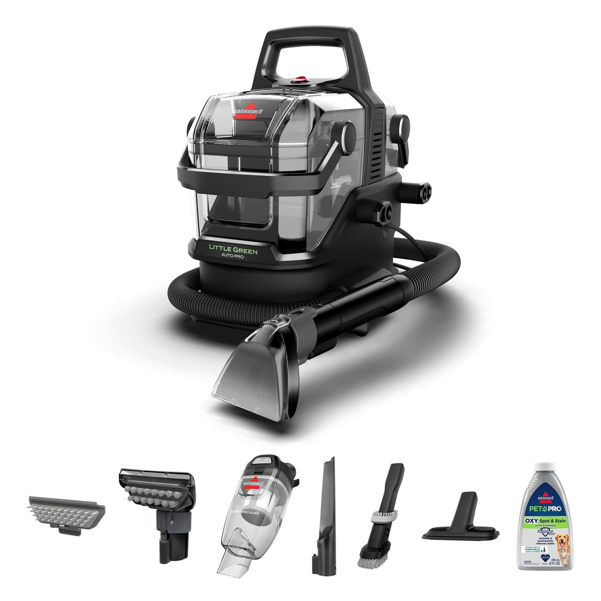 BISSELL Little Green Pet Pro Portable Carpet Cleaner, 3909