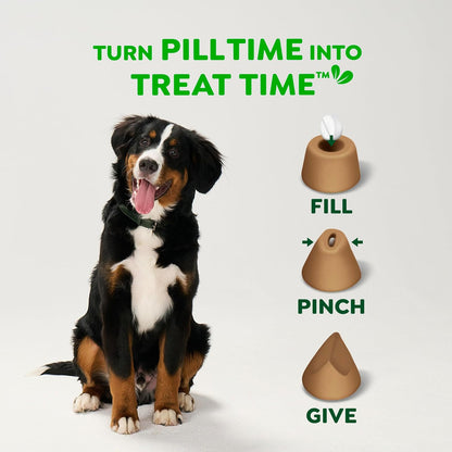 Greenies Pill Pockets Small Dog Treats, Chicken Flavor, 3.2 oz