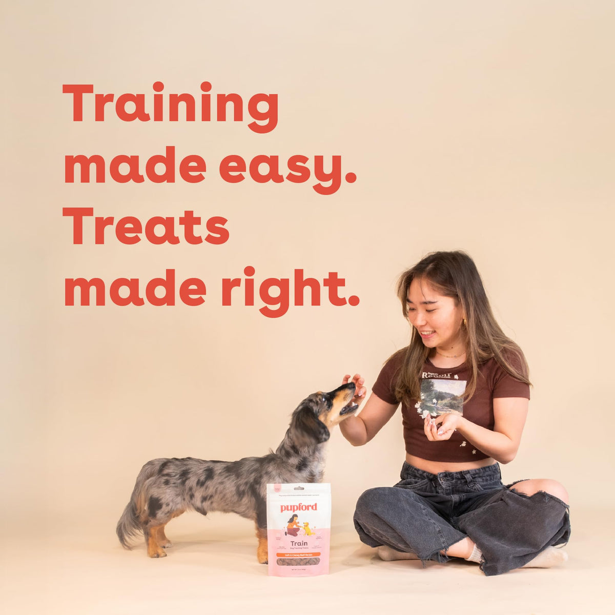 Pupford Soft & Chewy Training Treats for Dogs & Puppies (Chicken, 10 oz, 2 Pack)