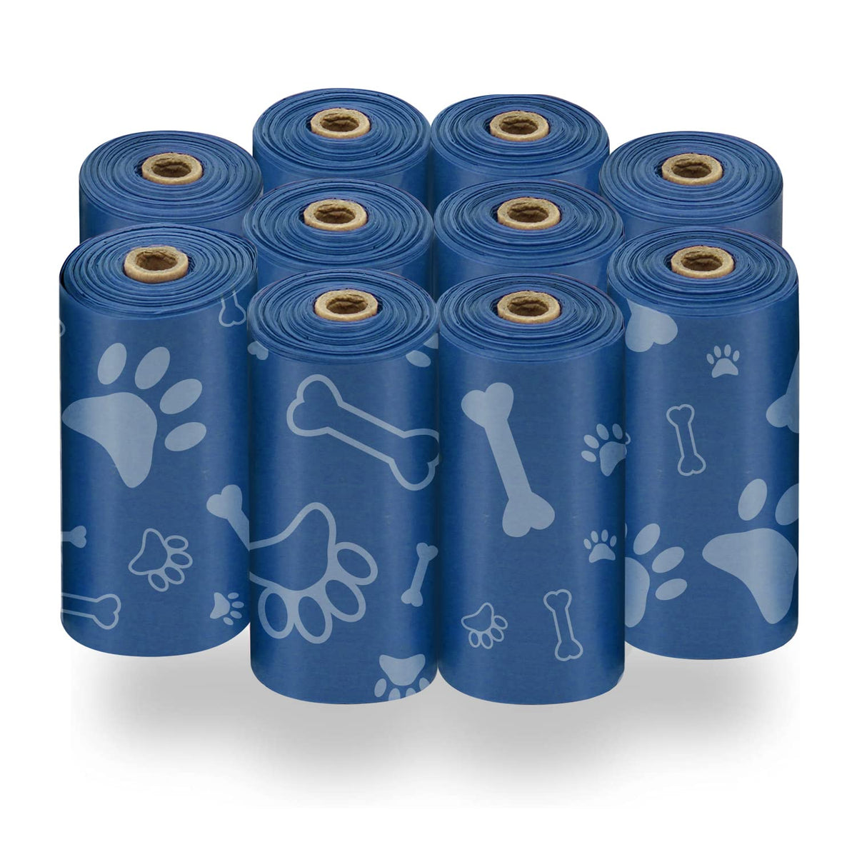 Best Pet Supplies GRS Poop Bags for Dogs - 600 Count, Green, Unscented