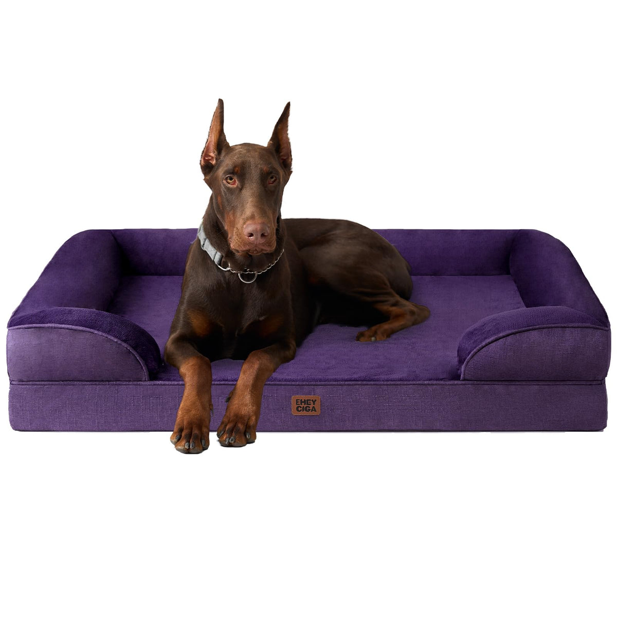 EHEYCIGA Orthopedic Small Dog Bed, Waterproof Memory Foam Washable Pet Beds