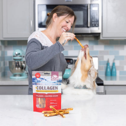 Wild Eats Real Duck Collagen Bully Sticks for Dogs, 25 Pack, Rawhide Free
