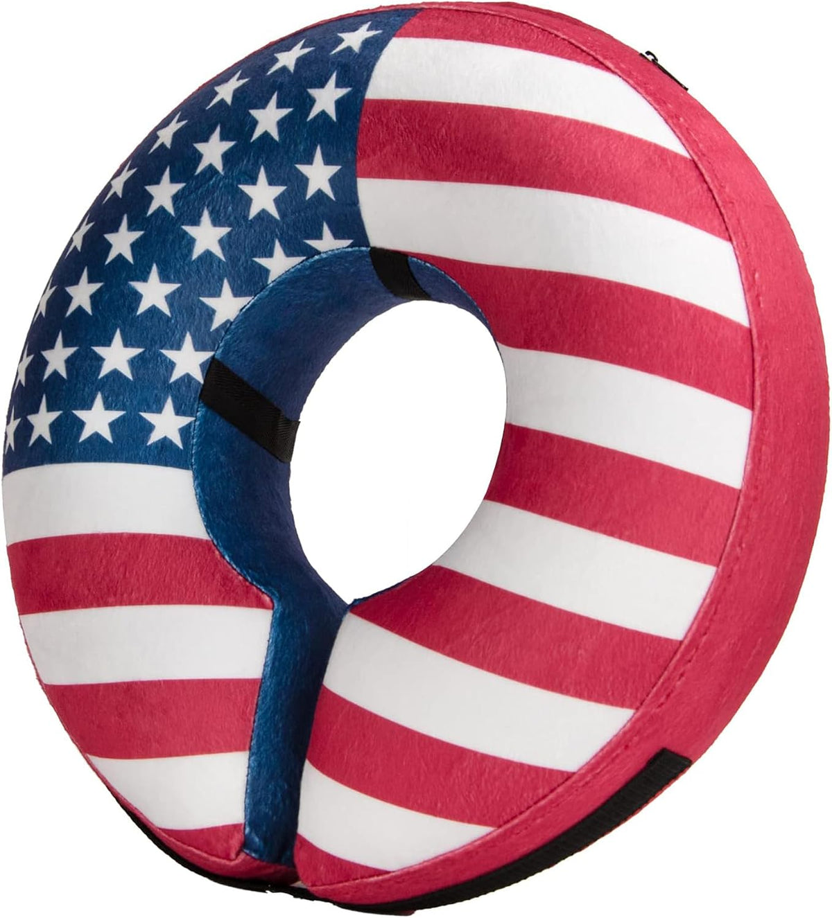 BENCMATE Inflatable Dog Cone Collar Alternative After Surgery Medium, Flag