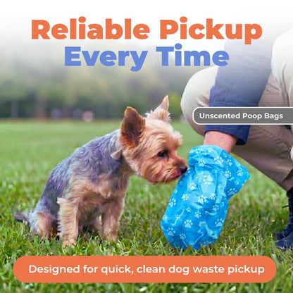 Best Pet Supplies GRS Poop Bags for Dogs - 600 Count, Green, Unscented
